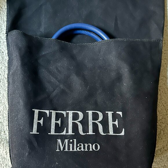 Gianfranco Ferré GFF Royal Blue Handbag - Picture 16 of 16